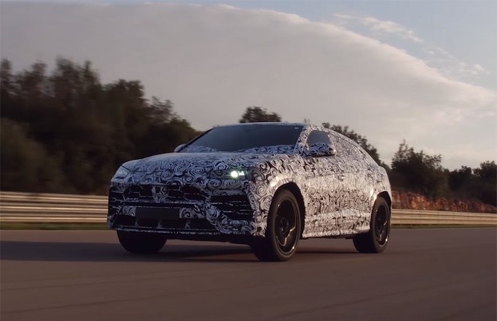 Sonoridade do Lamborghini Urus é revelada em arrancada (Foto: Divulgação) — Foto: Auto Esporte