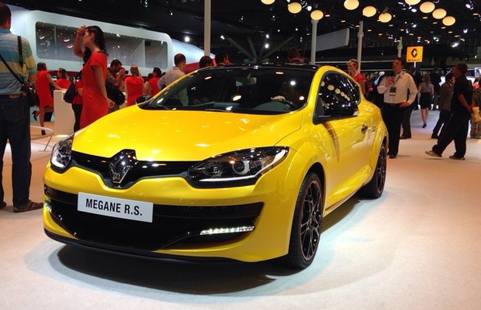 Renault Mégane RS no Salão do Automóvel 2014 (Foto: Julio Cabral/Auto News Brasil) — Foto: Auto Esporte