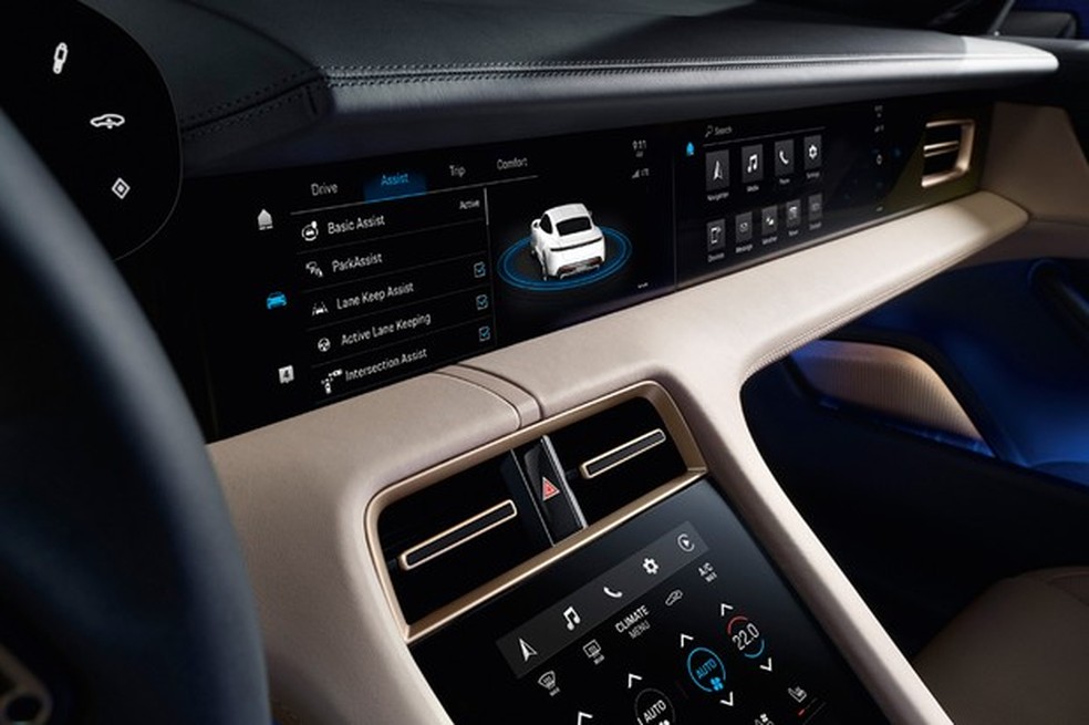 Tecnologia inclui multimídia de ponta e assistente virtual (Foto: Divulgação) — Foto: Auto Esporte