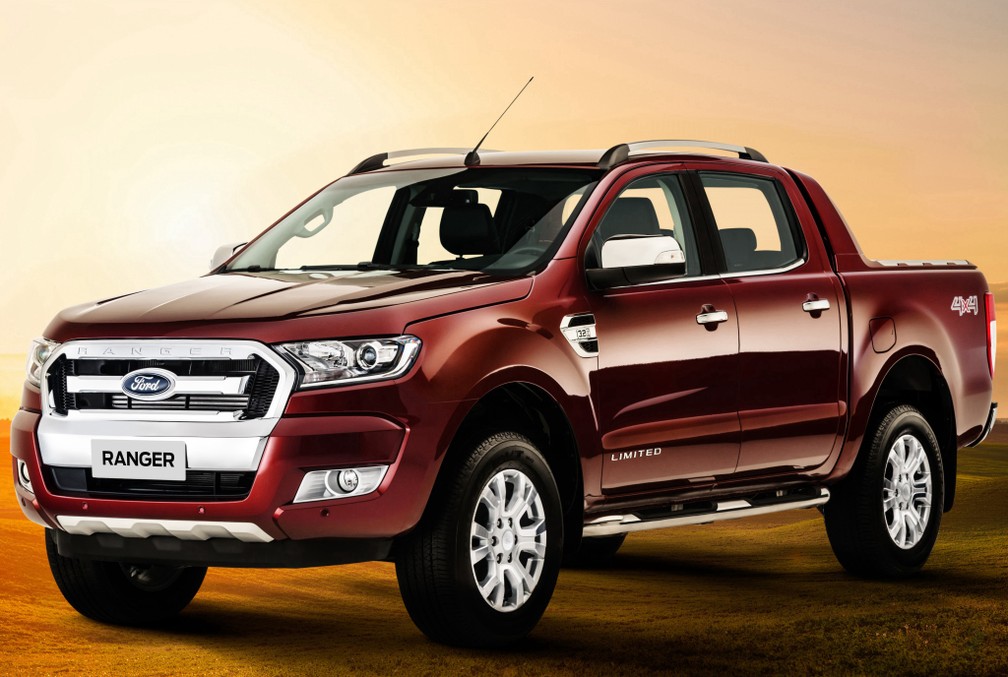 Ford Ranger Limited — Foto: Divulgação/Ford