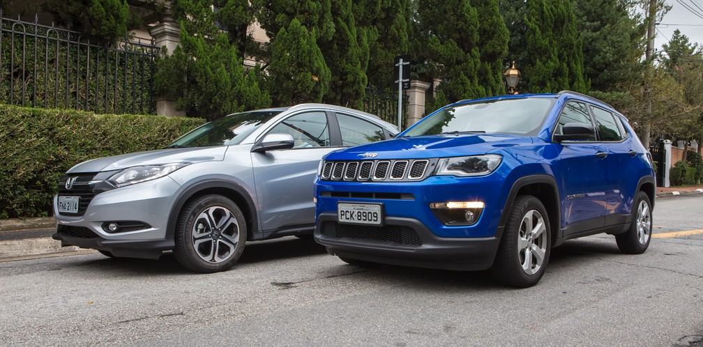Jeep Compass x Honda HR-V: comparativo — Foto: Celso Tavares/G1