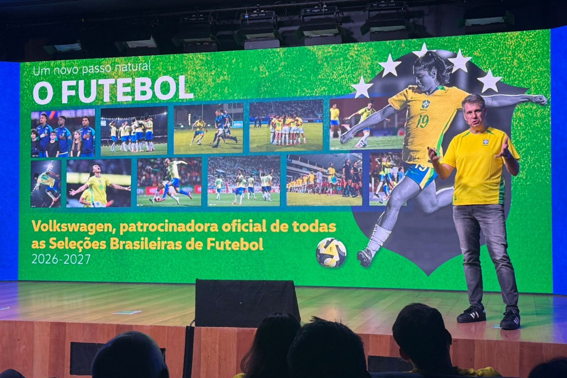 Volkswagen volta a patrocinar CBF e seleção brasileira após 11 anos