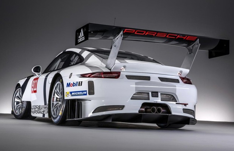 Porsche 911GT3 R - traseira (Foto: Divulgação) — Foto: Auto Esporte