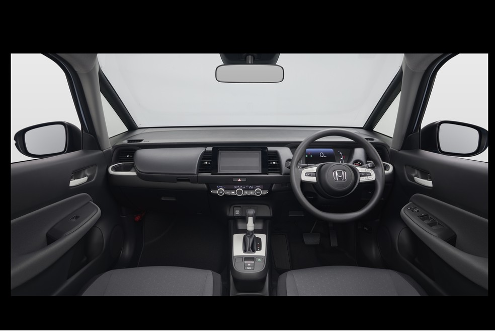 Interior do novo Honda Fit — Foto: Divulgação/Honda