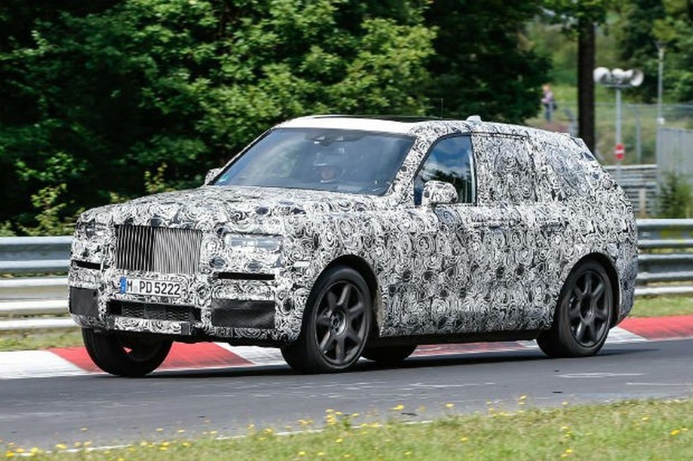 Rolls-Royce Cullinan 2018 (Foto: Divulgação) — Foto: Auto Esporte