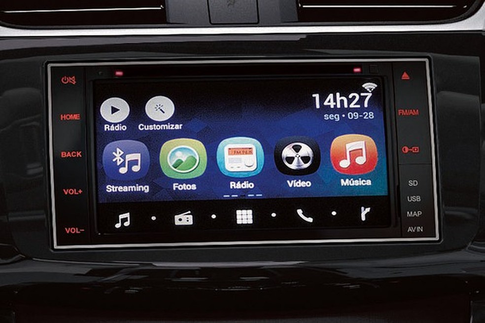 Central Sentra 2019 (Foto: divulgação) — Foto: Auto Esporte