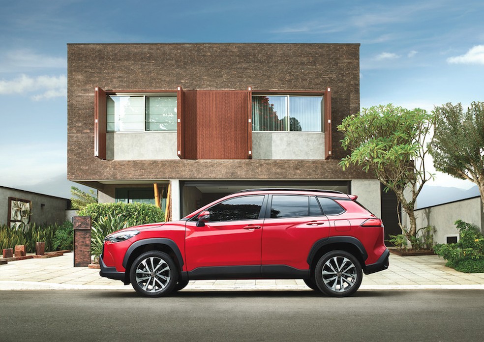Toyota Corolla Cross é um dos SUVs mais vendidos do Brasil — Foto: Divulgação