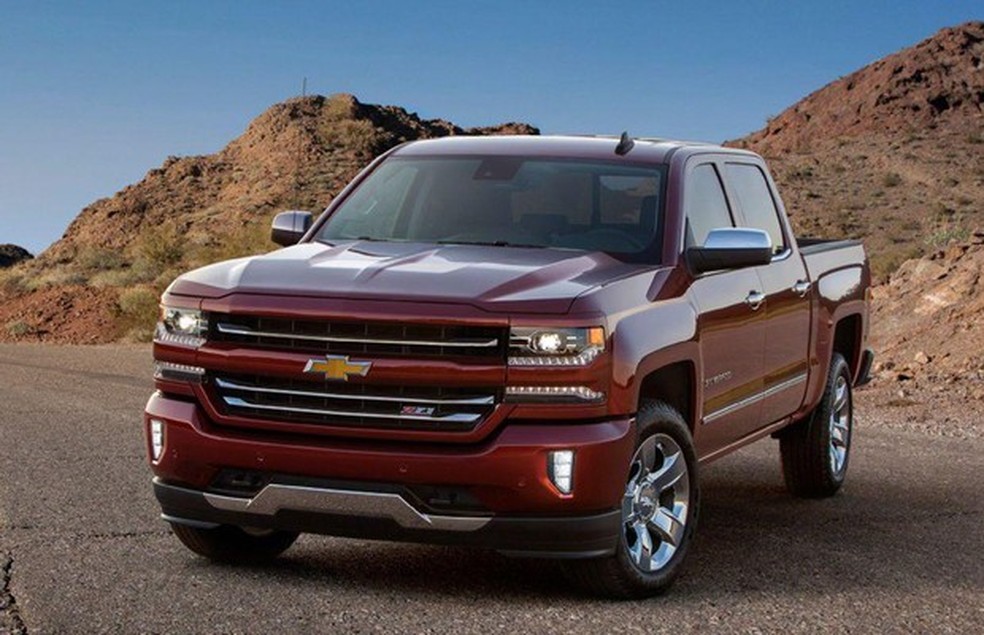 Chevrolet Silverado 2016 (Foto: Divulgação) — Foto: Auto Esporte