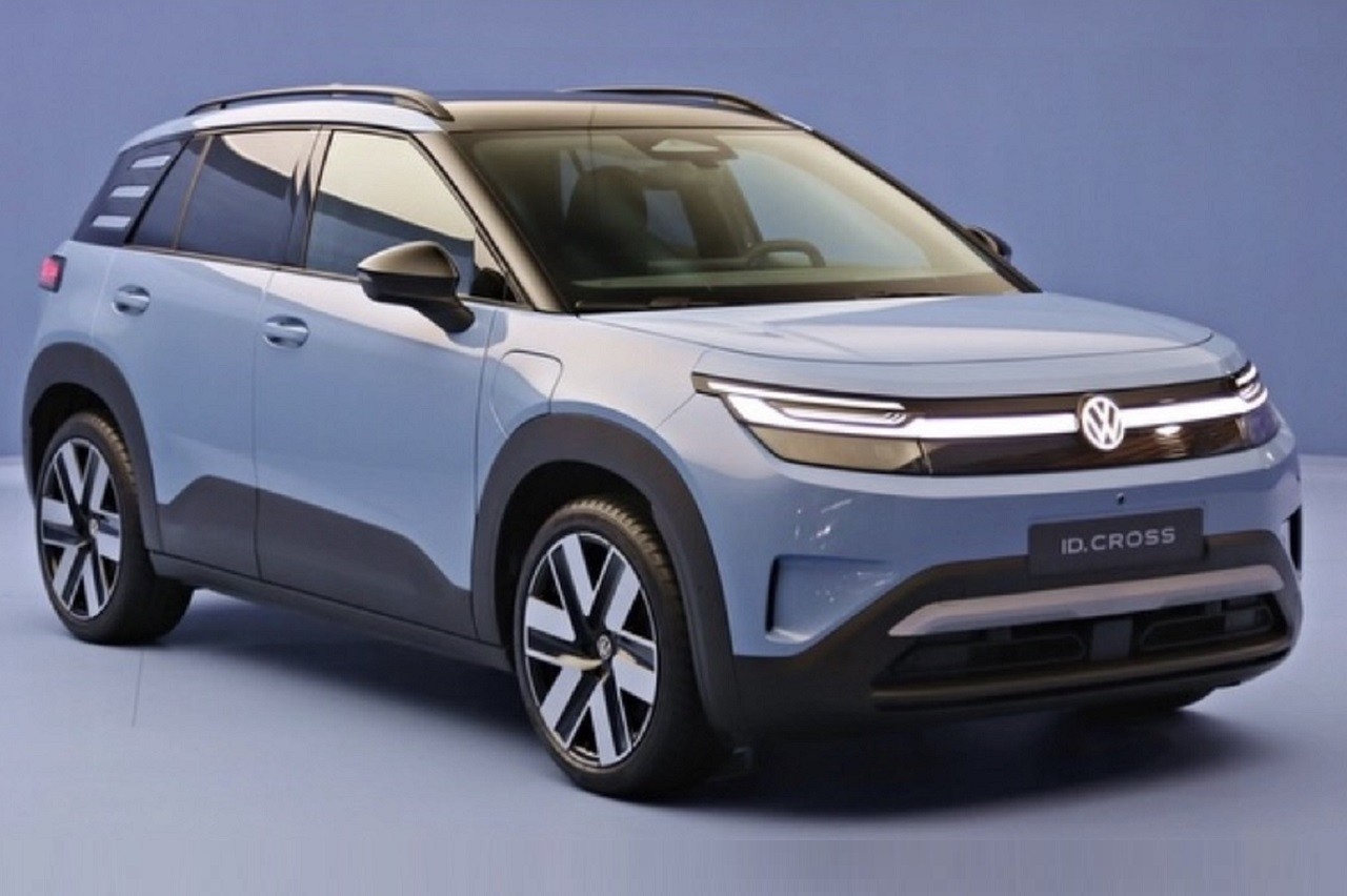 Volkswagen ID.Cross, o T-Cross elétrico, vaza antes da hora e chega em 2026