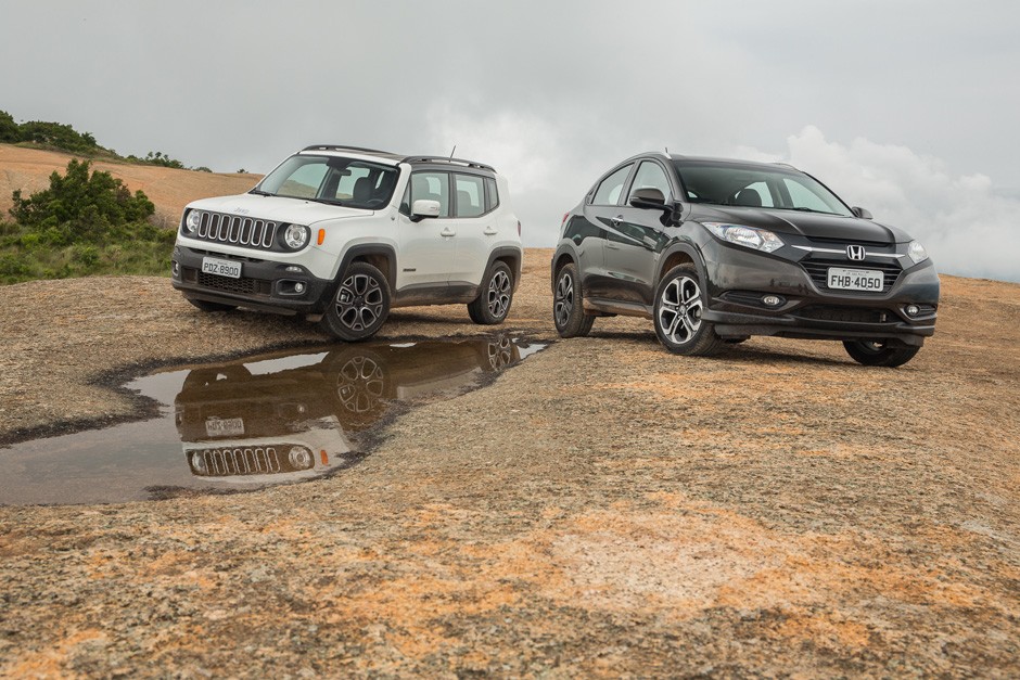 Comparativo: Honda HR-V enfrenta Jeep Renegade