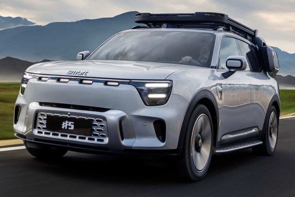 Pacote de acessórios pode deixar o SUV médio com estilo aventureiro — Foto: Divulgação