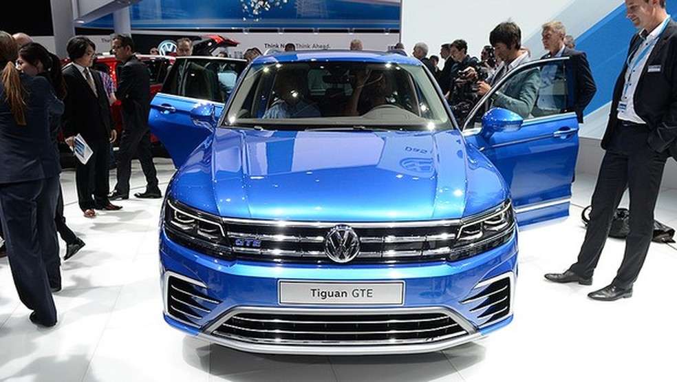 Volkswagen Tiguan no Salão de Frankfurt 2015 (Foto: Newspress) — Foto: Auto Esporte