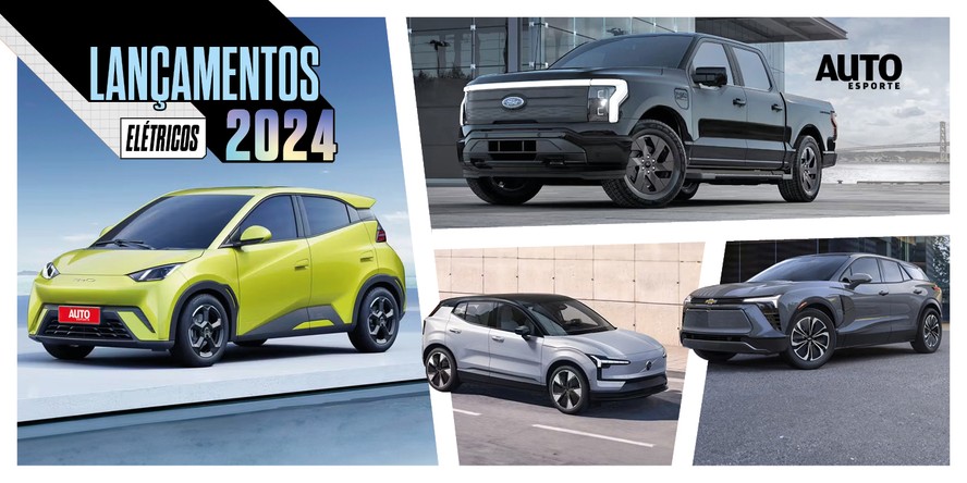 Lançamentos - elétricos - 2024