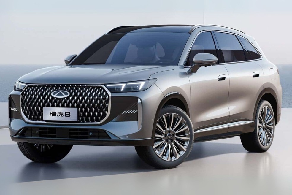 Caoa Chery Tiggo 8 2026 oferece versões para cinco passageiros; outras configurações ofertam 7 lugares  — Foto: Divulgação