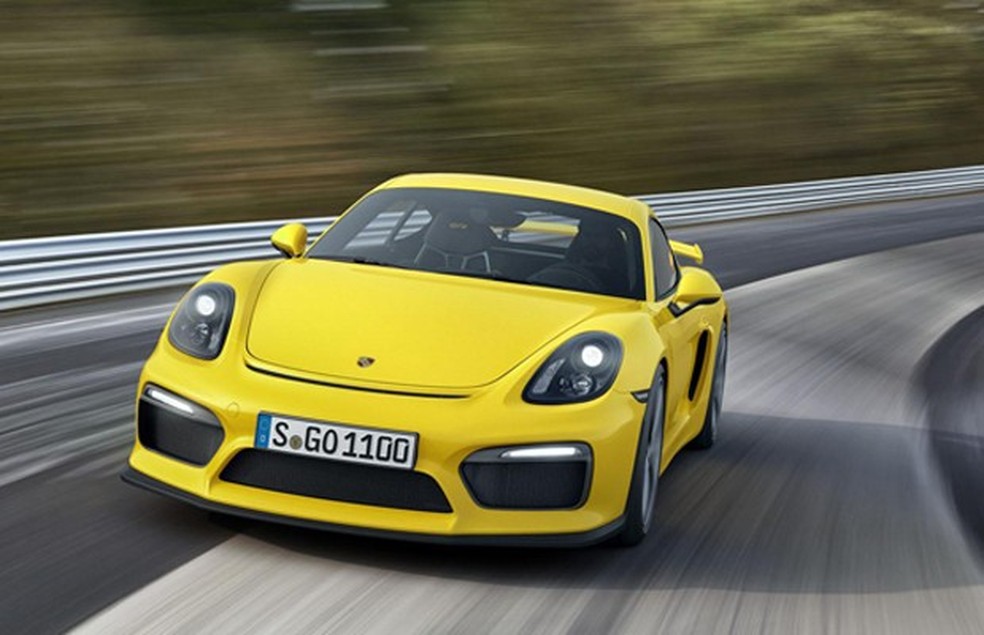 Porsche Cayman GT4 (Foto: Divulgação) — Foto: Auto Esporte