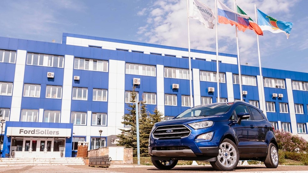 Ford tinha participação minoritária na joint-venture com a Sollers Ford na Rússia — Foto: Divulgação