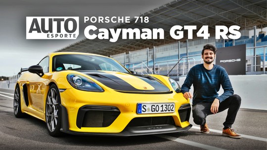 Vídeo: Porsche 718 Cayman GT4 RS é brutal, intimidador, impecável e logo chega ao Brasil