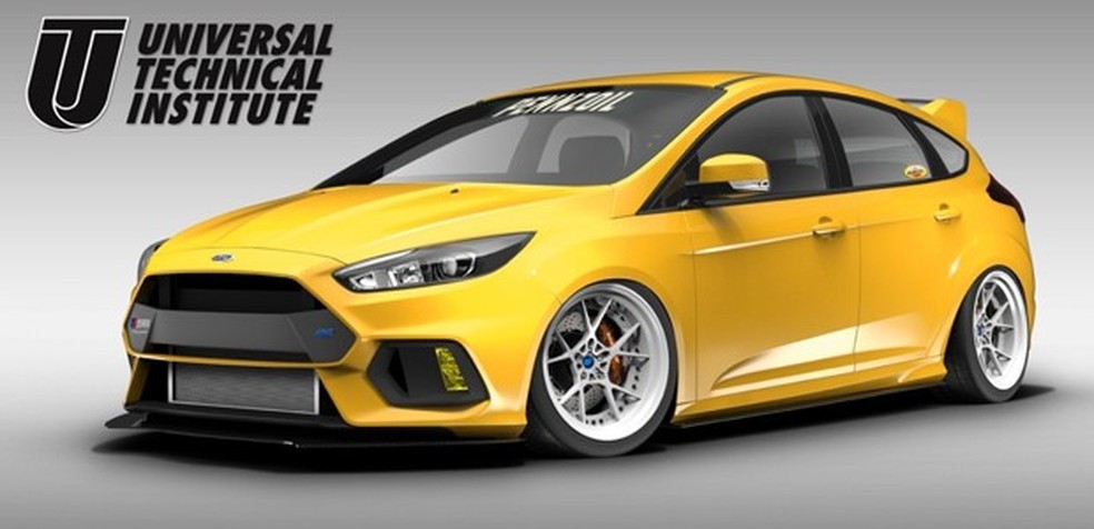 Ford Focus RS Universal Technical Institute (Foto: Divulgação) — Foto: Auto Esporte