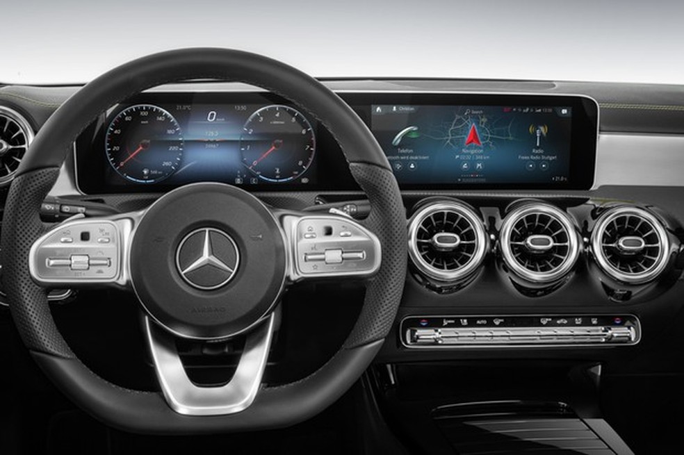 Mercedes apresenta a nova geração do Classe A (Foto: Divulgação) — Foto: Auto Esporte