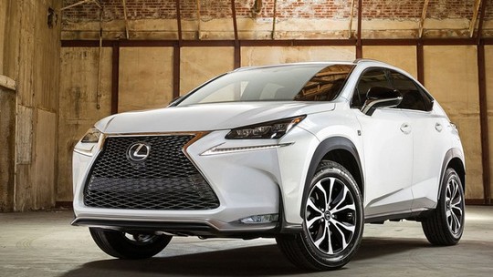 Lexus convoca recall de 515 unidades do NX200t por falha no freio