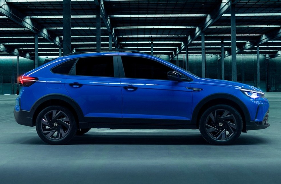 Volkswagen acaba de apresentar uma reestilização do Nivus no Brasil  — Foto: Divulgação/Volkswagen