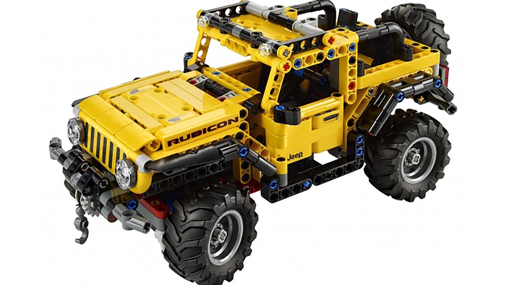 Jeep Wrangler Rubicon da Lego — Foto: Divulgação