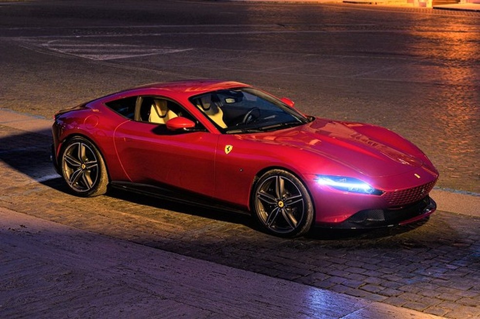 Ferrari Roma é o esportivo inédito que chega para compor a linha (Foto: Divulgação) — Foto: Auto Esporte