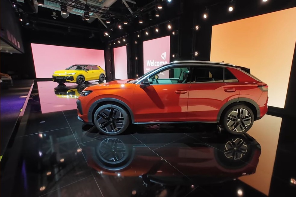 Novo Volkswagen T-Roc estreará a motorização híbrida leve eTSI Plus — Foto: Reprodução