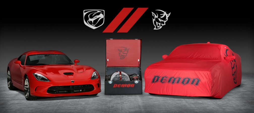 Últimos Viper e Challenger Demon serão leiloados juntos — Foto: Divulgação