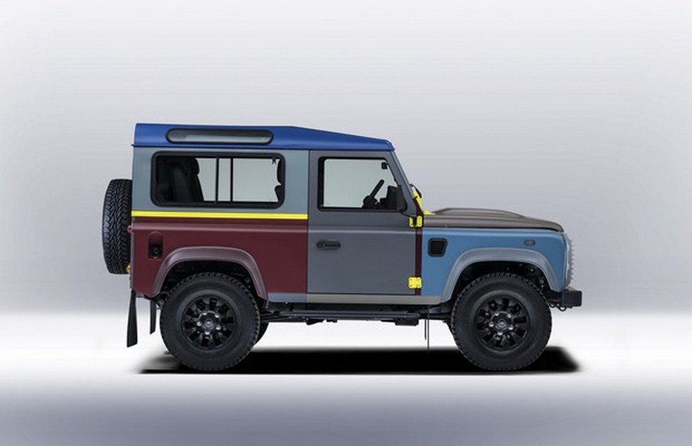 Land Rover Defender Paul Smith (Foto: Divulgação) — Foto: Auto Esporte