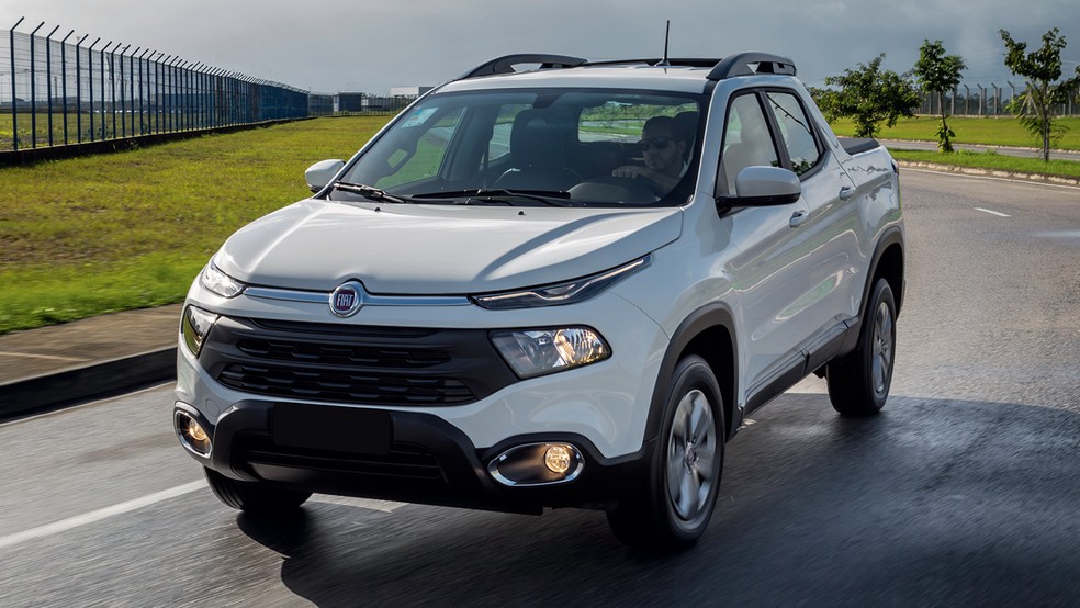 Fiat Toro 2022 chegaram ao mercado bem mais econômicas, quando comparada ao modelo produzido em 2021 — Foto: Divulgação
