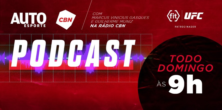 CBN Autoesporte é o novo podcast que vai ao ar todo domingo às 9h