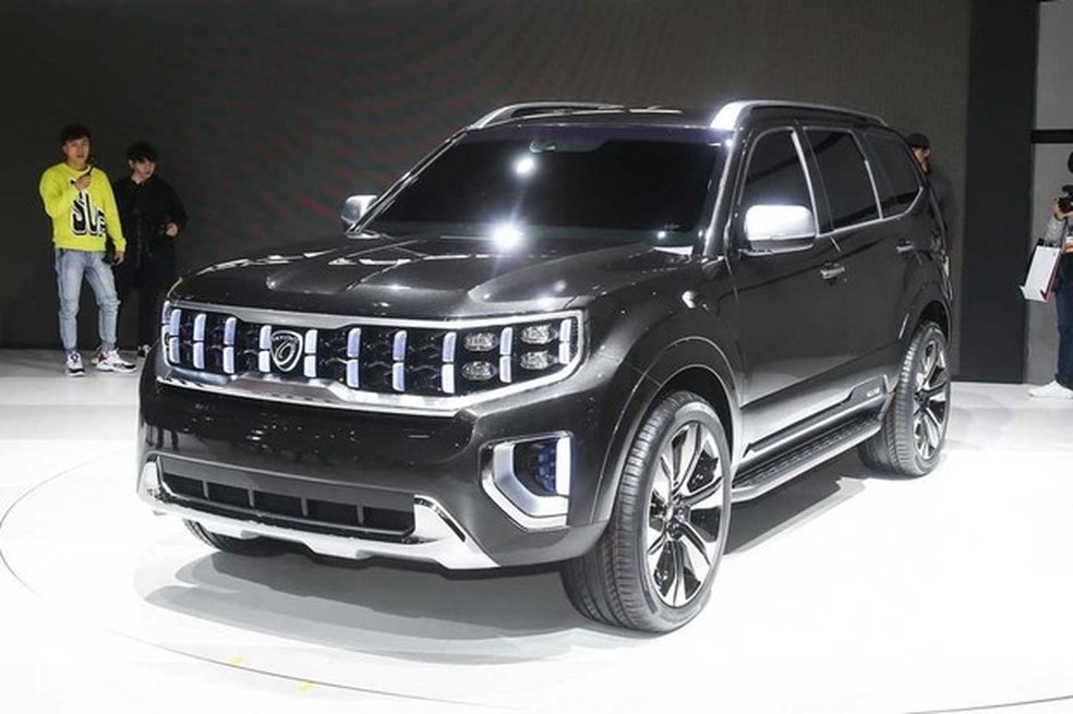Kia Mohave Masterpiece: protótipo foi apresentado no Seoul Motor Show (Foto: Divulgação) — Foto: Auto Esporte