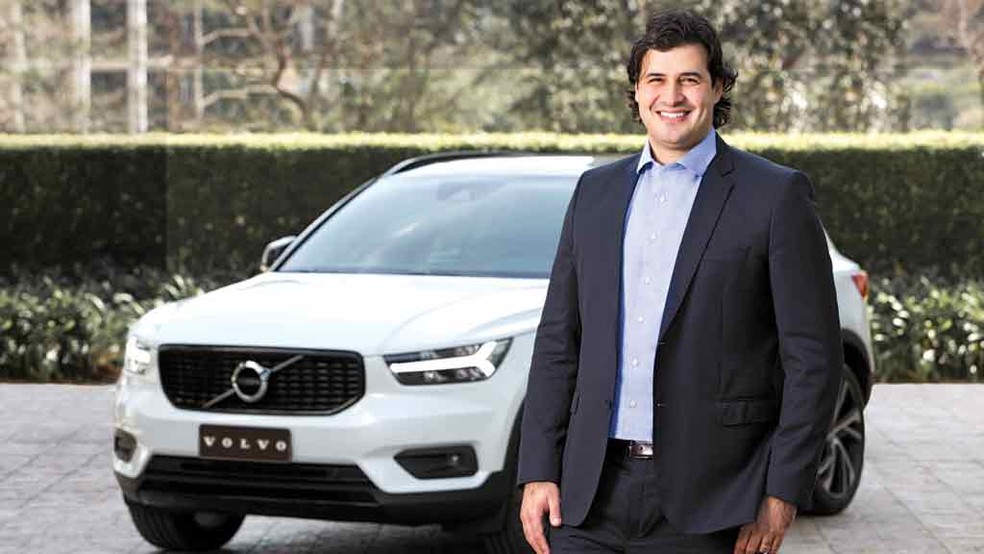 Rezende se tornou presidente da Volvo Cars com 34 anos — Foto: Divulgação