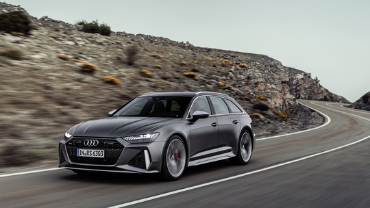 Audi lança a nova RS 6 com 600 cavalos e sistema híbrido leve