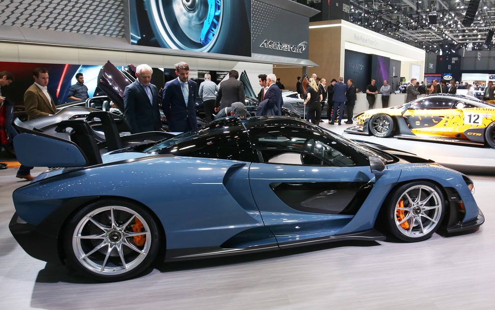 McLaren Senna na versão mais 'mansa', de 800 cv, que terá 500 unidades produzidas — Foto: Newspress