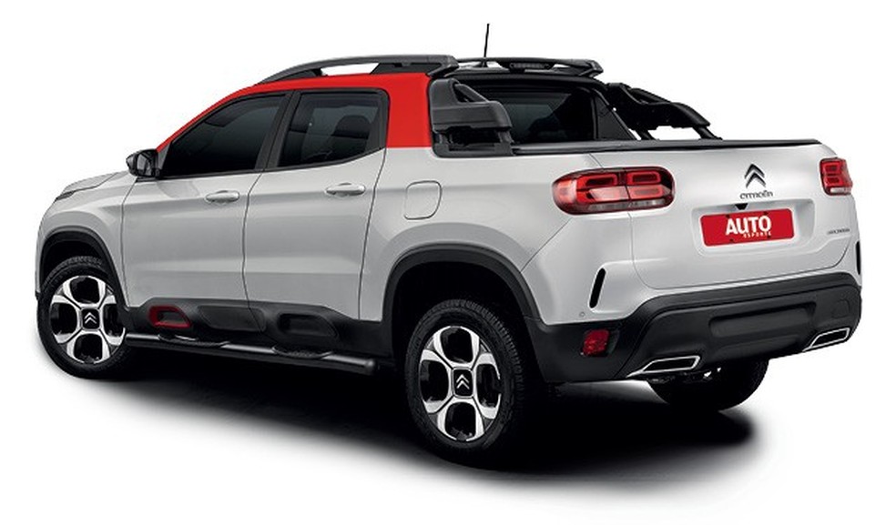 Citroën AirCross seria derivado da Toro (Projeção: Kleber Silva ) — Foto: Auto Esporte