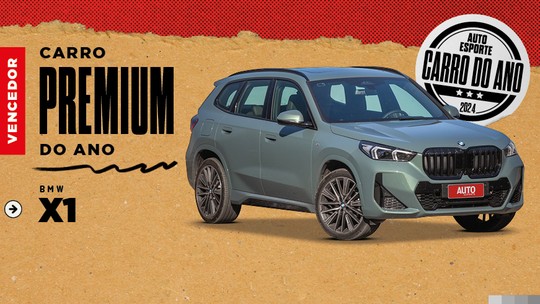 BMW X1 vence como o Carro Premium do Ano 2024