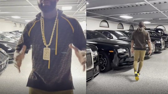 Floyd Mayweather mostra seus carrões preferidos; coleção tem mais de 100 modelos e supera os R$ 120 milhões