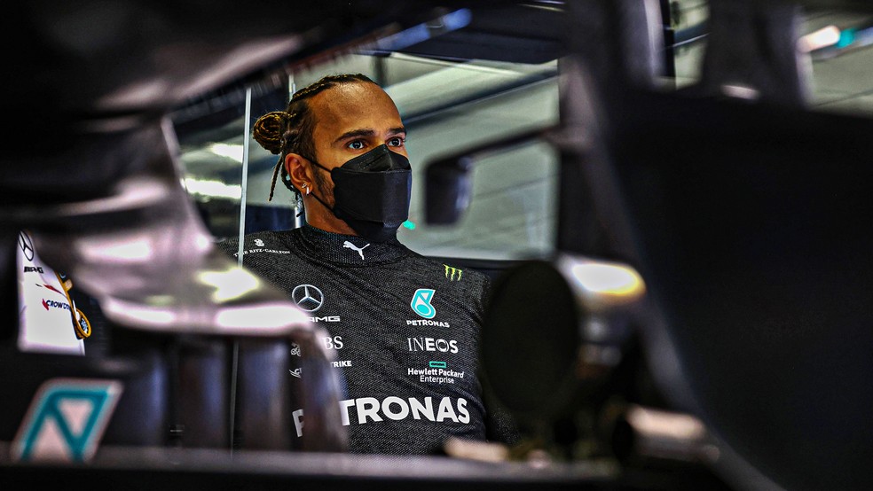 Em 2021 Hamilton pode ser octacampeão mundial, tornando-se o único piloto do mundo a atingir essa marca — Foto: Divulgação Mercedes F1