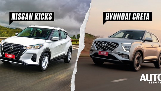 Nissan Kicks x Hyundai Creta: preços, motores, consumo, tamanho e equipamentos 