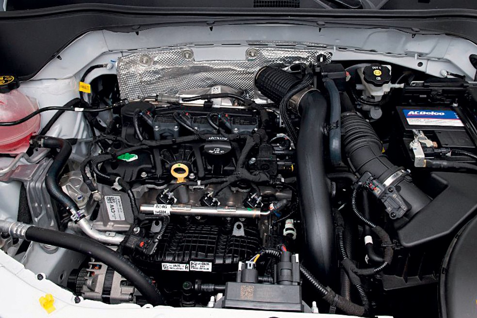 Motor 1.0 turbo do Tracker não vai mudar na linha 2026 — Foto: Renato Durães/Auto News Brasil