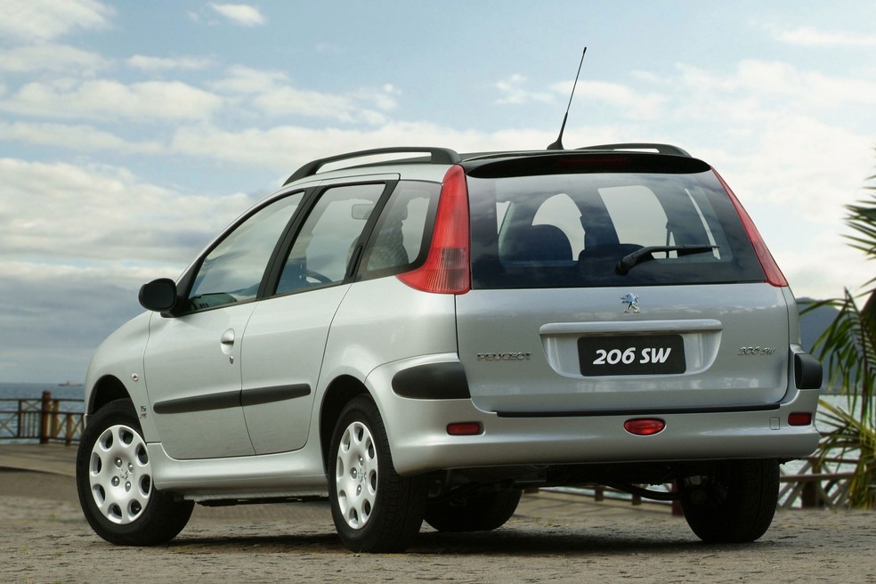 A Peugeot 206 SW começa a ser vendida por R$ 16.990 no Mercado Livre — Foto: Divulgação/Peugeot