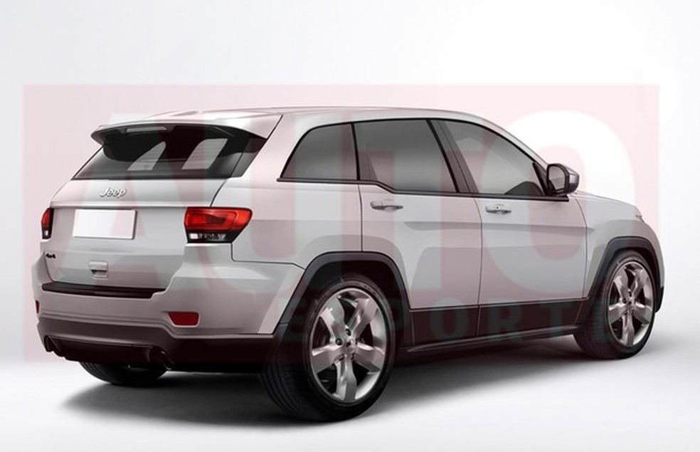 Projeção-do-futuro-substituto-do-Jeep-Compass (Foto: Renato Aspromonte/Auto News Brasil) — Foto: Auto Esporte