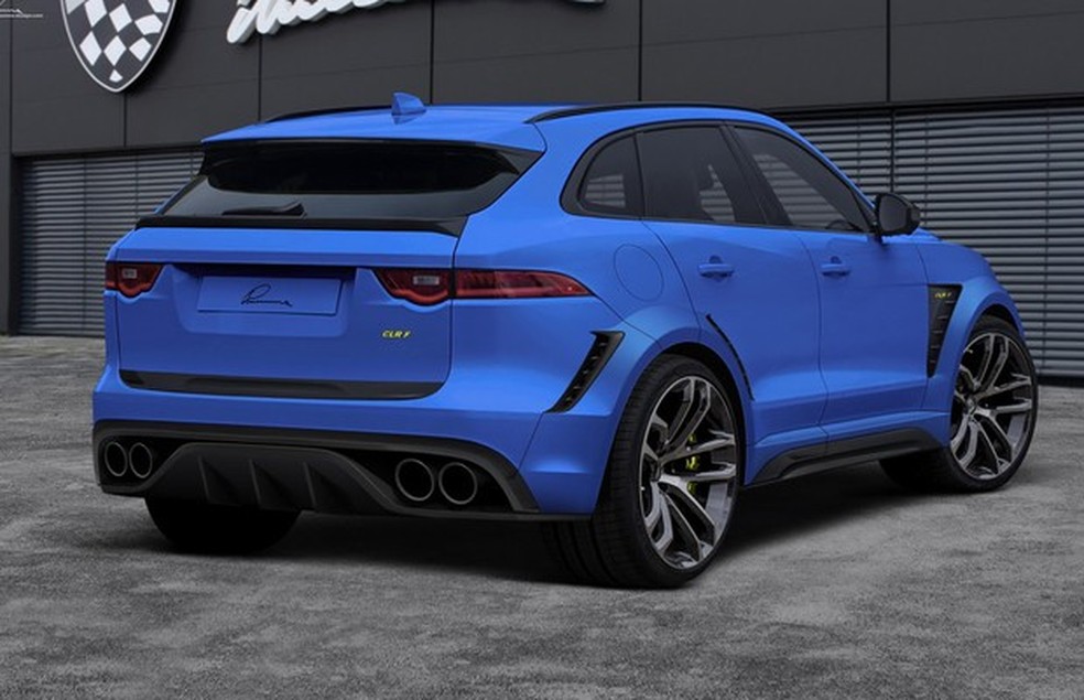 Jaguar F-Pace customizado pela Lumma Design (Foto: Divulgação) — Foto: Auto Esporte