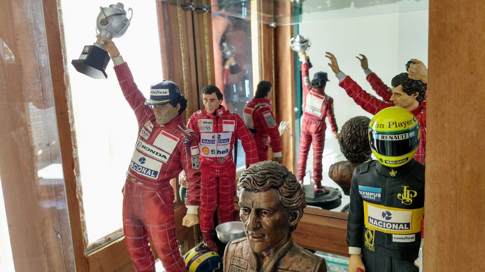 Coleção de miniaturas de Fórmula 1 — Foto: Lucca Mendonça