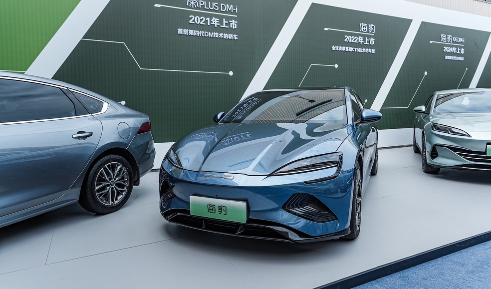 BYD Seal passará por alterações no Brasil em 2025 — Foto: Divulgação