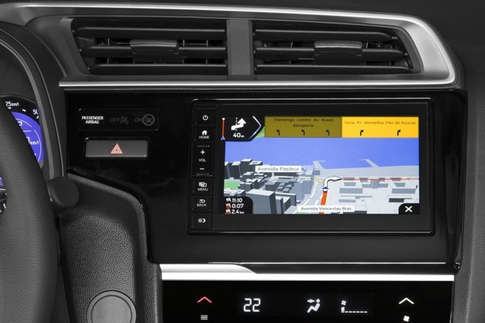 Honda Fit EXL Interior (Foto: Divulgação) — Foto: Auto Esporte