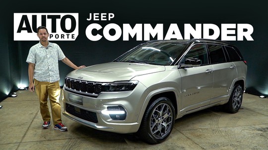 Vídeo: Jeep Commander 2022 usa base do Compass, mas quer concorrer com Toyota SW4