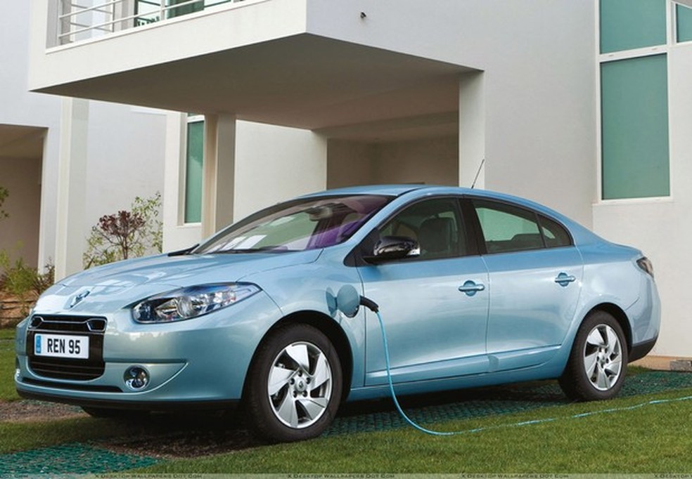 Renault Fluence Z.E. (Foto: Divulgação) — Foto: Auto Esporte